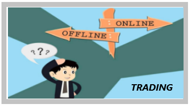 Online Trading vs Offline Trading in India