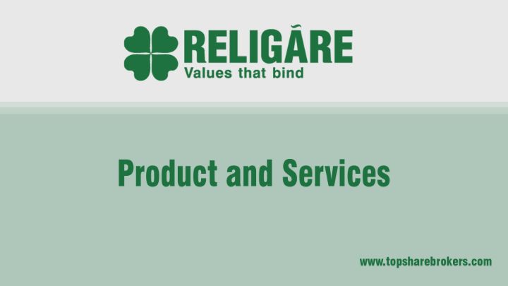 Religare securities Limited Product and Services