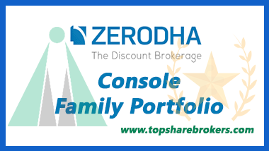 Zerodha Single Sign-in for Family Portfolio from the console