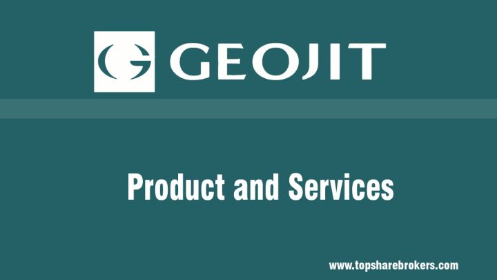 Geojit BNP Paribas Product and Services