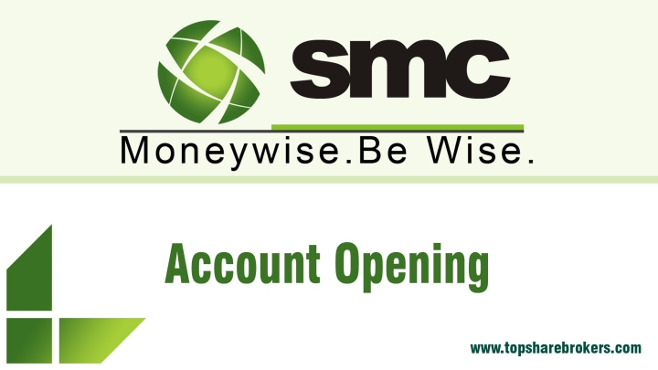 SMC Global Limited Account Opening